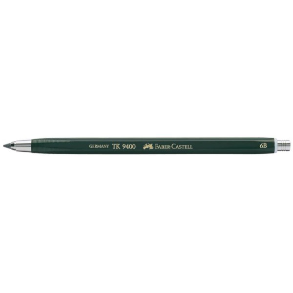 FABER-CASTELL TK 9400 Fallminenstift, Härtegrad: 6B