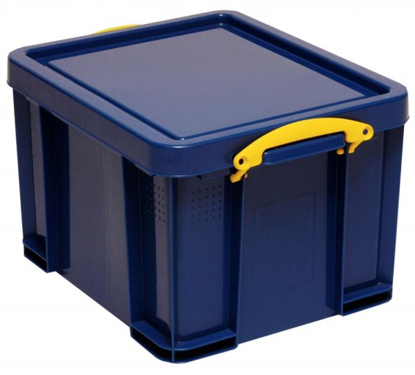 Really Useful Box Aufbewahrungsbox 35 Liter, vollfarbig blau