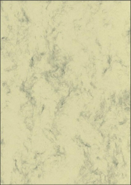 sigel Marmor-Papier, A4, 200 g/qm, Edelkarton, beige