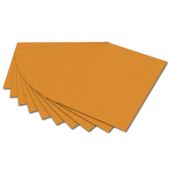 folia Fotokarton, DIN A4, 300 g/qm, ocker