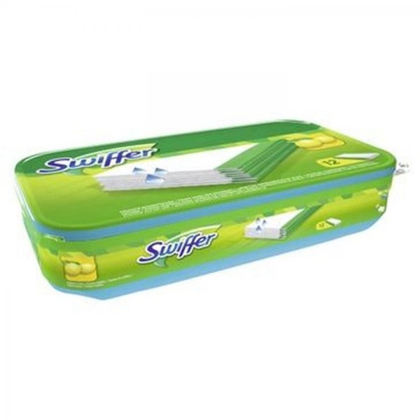 Swiffer Wet Wischtücher Nachfüllpackung, Inhalt: 12 Stück