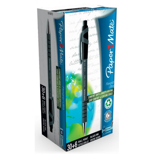 Paper:Mate Druckkugelschreiber FlexGrip Ultra, blau