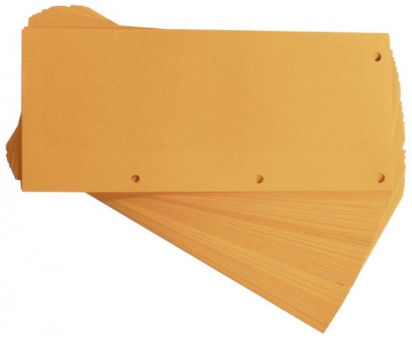 ELBA Trennstreifen Duo, aus Karton, 240 x 105 mm, orange