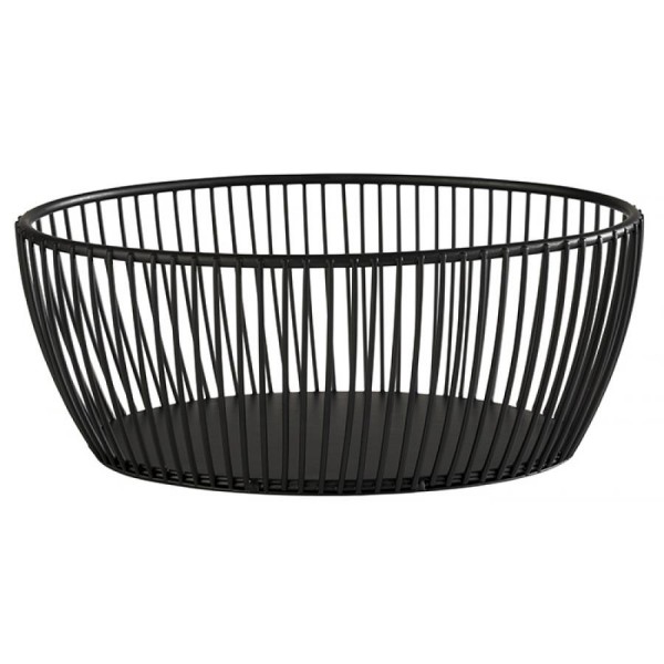 APS Brot- und Obstkorb SVART, oval, 240 x 190 mm