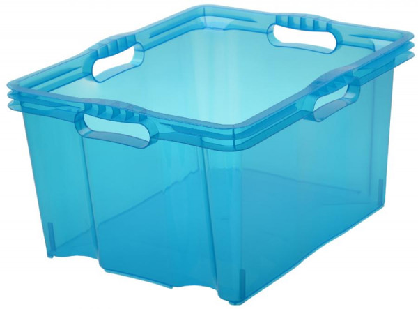 keeeper Aufbewahrungsbox ´franz´, 24 Liter, blau